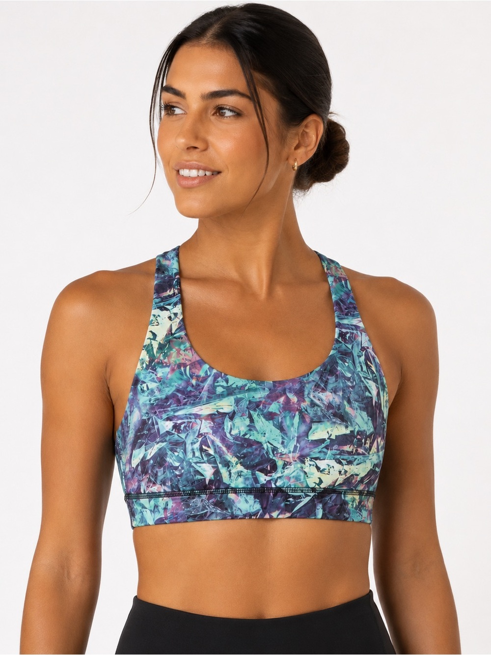Lululemon | Energy Bra Iridescent Multi Luxtreme Medium Support - Size 12